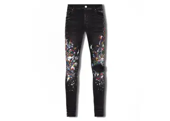 AMIRI Skinny Painter Jeans Aged Black