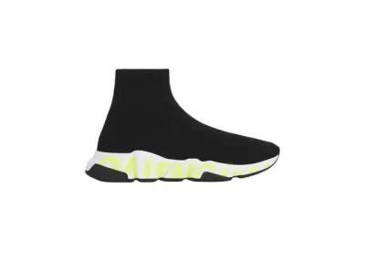 Balenciaga Speed Black Fluo Green