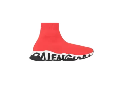 Balenciaga Speed Graffiti Red White