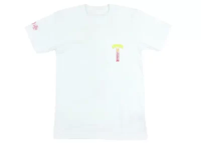 Chrome Hearts Made In Hollywood T-shirt White/Yellow