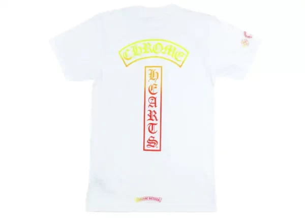 Chrome Hearts Made In Hollywood T-shirt White/Yellow