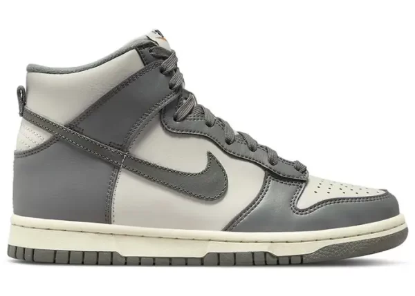 Nike Dunk High Two Tone Grey - Image 2