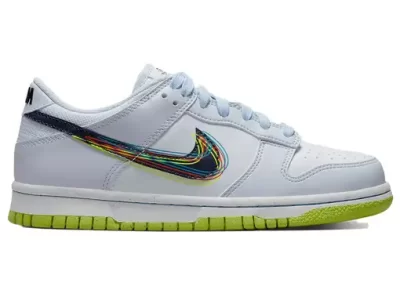 Nike Dunk Low 3D Swoosh Grey