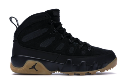 Air Jordan 9 Retro Boot Black Gum