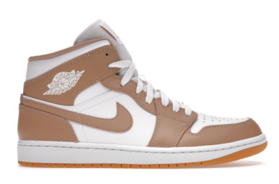 Air Jordan 1 Mid Tan Gum