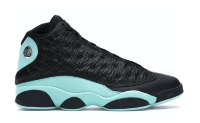 Air Jordan 13 Retro Black Island Green