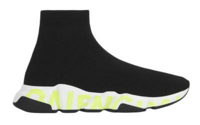 Balenciaga Speed Black Fluo Green