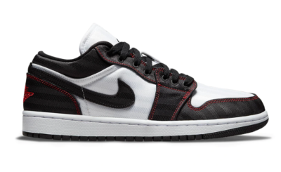 Air Jordan 1 Low SE Utility White Black Gym Red (W)