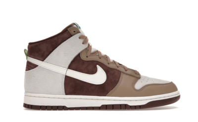 Nike Dunk High Light Chocolate