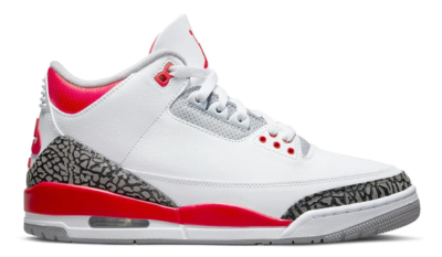 Air Jordan 3 Retro Fire Red (2022)