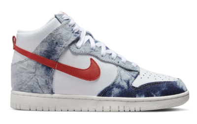 Nike Dunk High Washed Denim Pack (W)