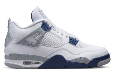 Air Jordan 4 Retro White Midnight Navy