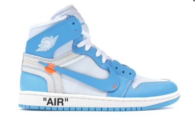 Air Jordan 1 Retro High Off-White University Blue