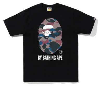 BAPE Grid Camo By Bathing Ape Tee (FW22)