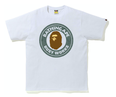 BAPE Line 1st Camo Busy Works Tee