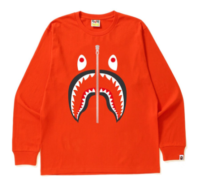 BAPE Shark L/S Tee