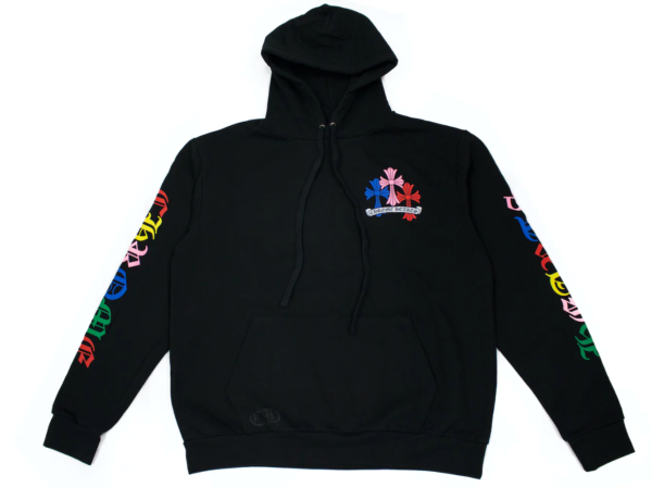 Chrome Hearts Multi Color Cross Cemetery Hoodie