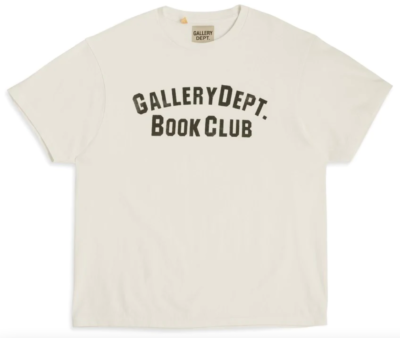 Gallery Dept. Book Club Short Sleeve Tee Shirt