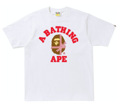 BAPE Christmas College Tee