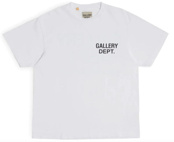 Gallery Dept. Souvenir T-Shirt White Black