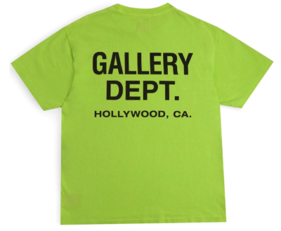 Gallery Dept. Souvenir T-shirt Lime Green