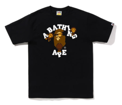 BAPE College Milo Tee