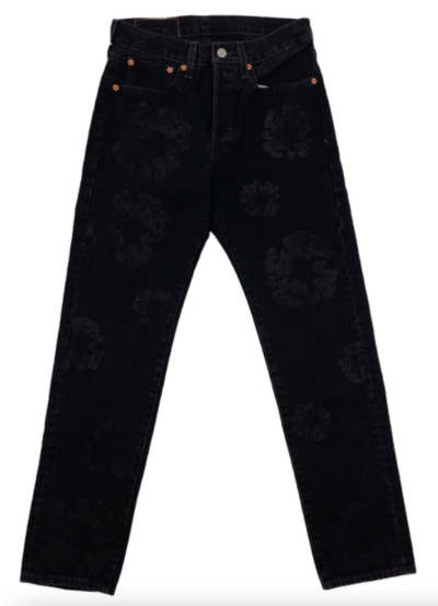 Denim Tears x Levi’s Cotton Wreath Jean Tonal Black