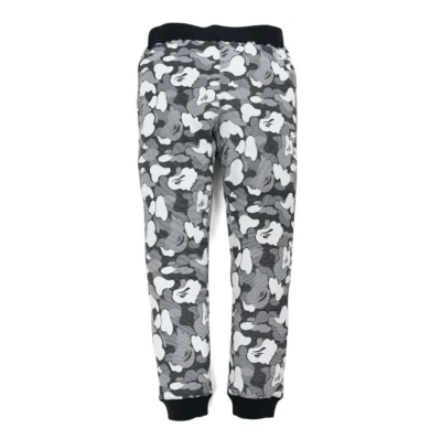 BAPE Stripe ABC Camo Sweat Pants Black