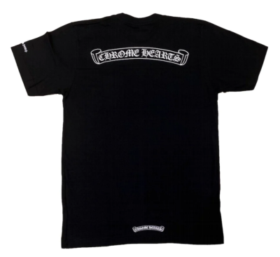 Chrome Hearts Scroll Logo T-shirt Black