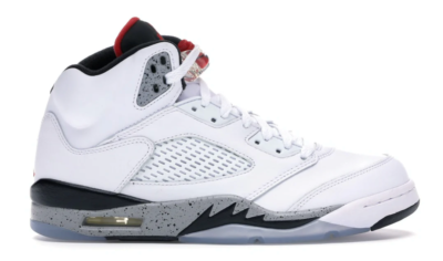 Air Jordan 5 Retro White Cement