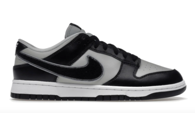 Nike Dunk Low Chenille Swoosh Black Grey