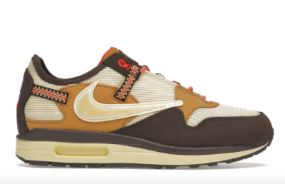 Nike Air Max 1 Travis Scott Cactus Jack Baroque Brown