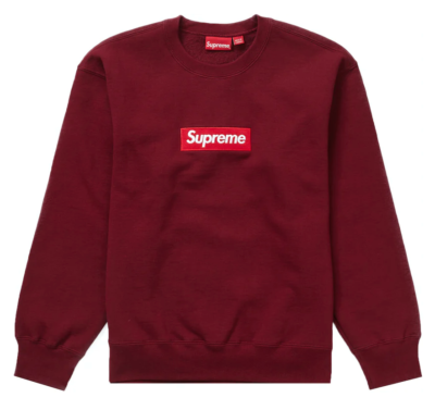 Supreme Box Logo Crewneck (FW22) Cardinal