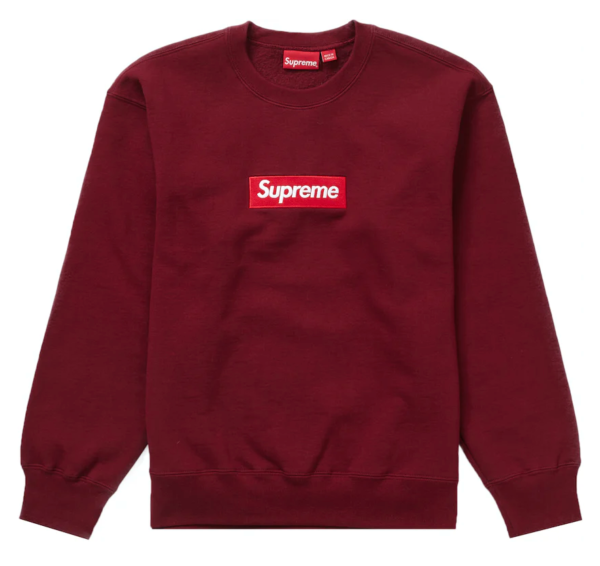 Supreme Box Logo Crewneck (FW22) Cardinal