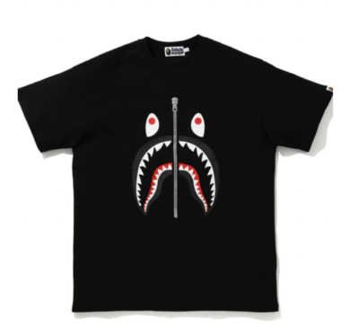 BAPE Shark Heavy Weight Tee Black