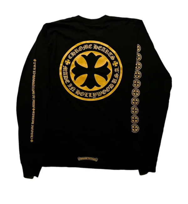 Chrome Hearts Made in Hollywood L/S Black/Yellow