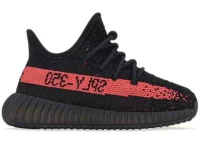 Adidas Yeezy Boost 350 V2 Core Black Red (Infants)