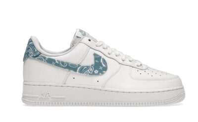 Nike Air Force 1 Low ’07 Essential White Worn Blue Paisley (W)