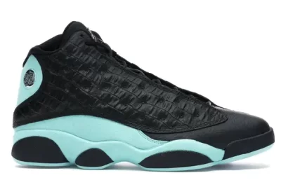 Air Jordan 13 Retro Black Island Green