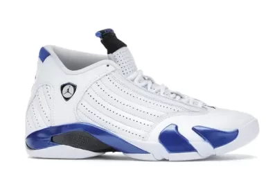 Air Jordan 14 Retro White Hyper Royal