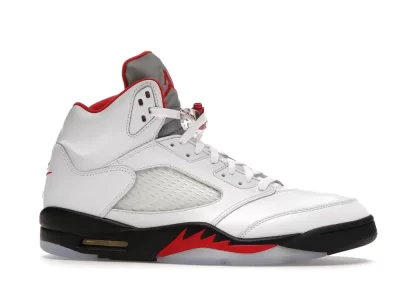 Air Jordan 5 Retro Fire Red Silver Tongue (2020)