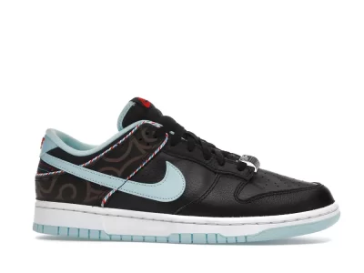 Nike Dunk Low SE Barber Shop Black