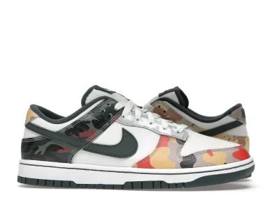 Nike Dunk Low SE Sail Multi-Camo