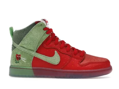 Nike SB Dunk High Strawberry Cough