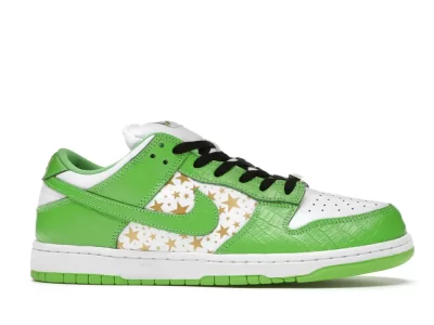 Nike SB Dunk Low Supreme Stars Mean Green (2021)