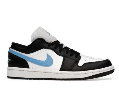 Air Jordan 1 Low Black University Blue White (W)