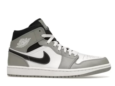 Air Jordan 1 Mid Light Smoke Grey Anthracite