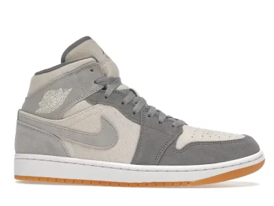 Air Jordan 1 Mid SE Coconut Milk Particle Grey